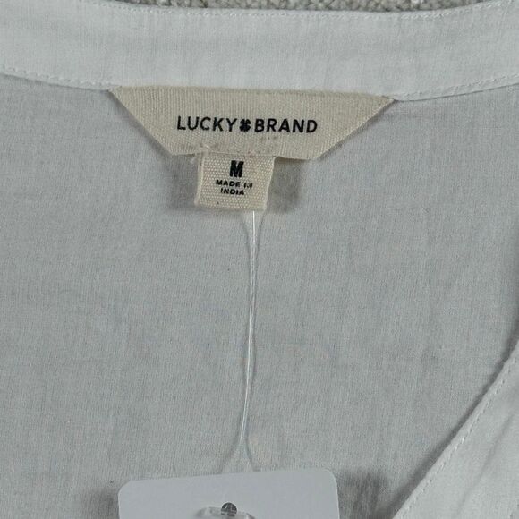 Lucky Brand Americana Heart Flag Blouse - US Women’s M - Picture 3 of 10